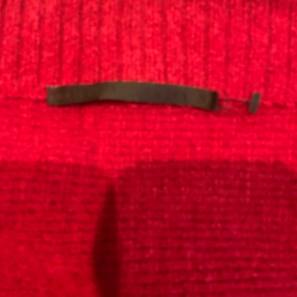 $1295 Haider Ackermann Red Cardigan Sweater Small - Picture 5 of 7